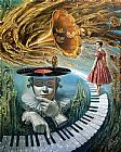 Michael Cheval Sounding Silence painting